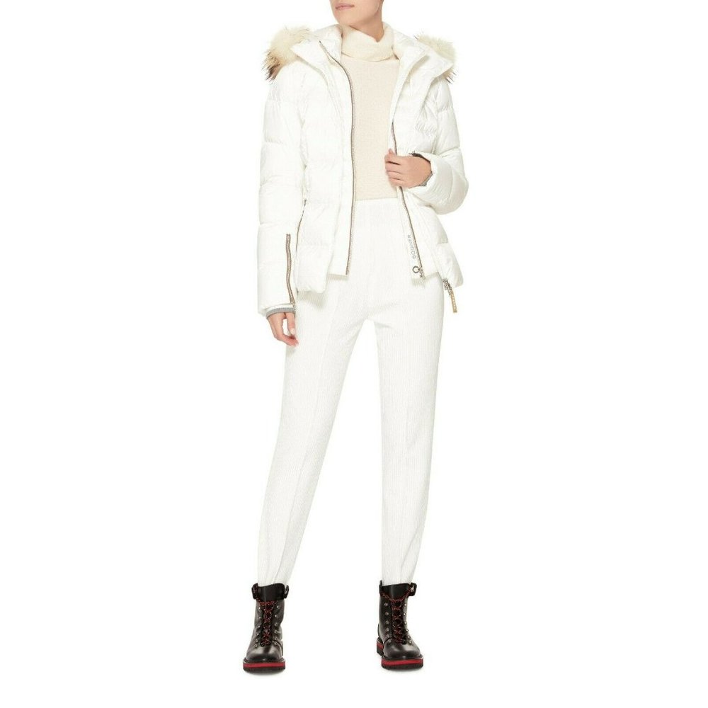 NWT Bogner Elaine Corduroy Stirrup Apres Ski Pants